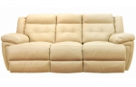 Трехместный кожаный диван с реклайнерами «Техас»